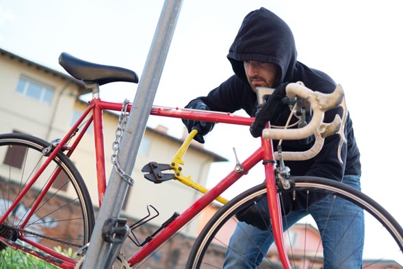 Candado Bicicleta Ulock Antirrobo Rockbros + Cable Seguridad